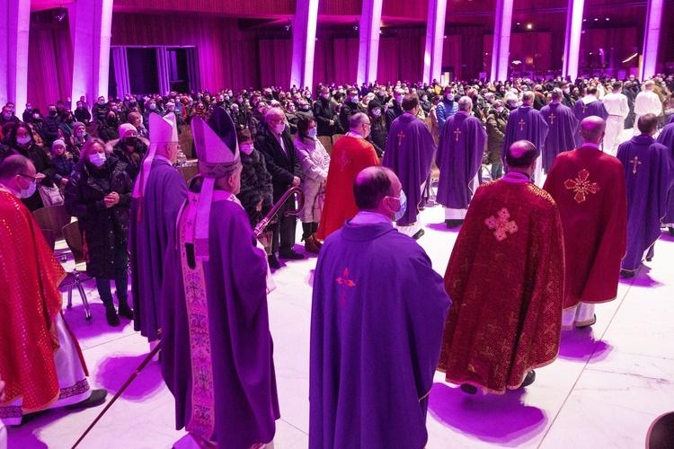 Środa Popielcowa w Świątyni Opatrzności Bożej