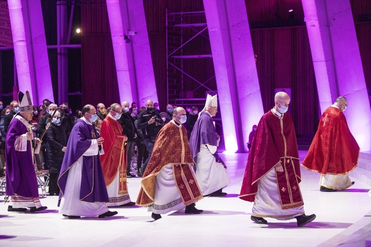 Środa Popielcowa w Świątyni Opatrzności Bożej