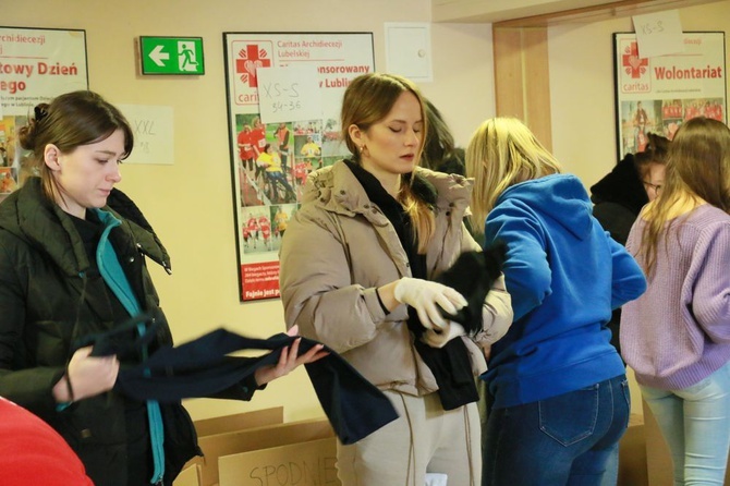 Lubelska Caritas na rzecz uchodźców