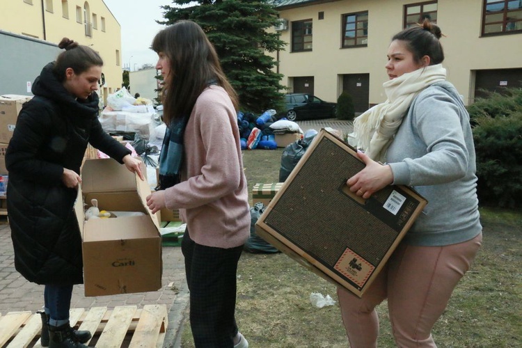 Lubelska Caritas na rzecz uchodźców