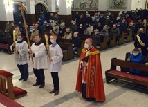 Wielkopostne nabożeństwo poprowadził bp Marek Solarczyk. 