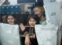 Uchodźcy przyjeżdzają do Sławkowa