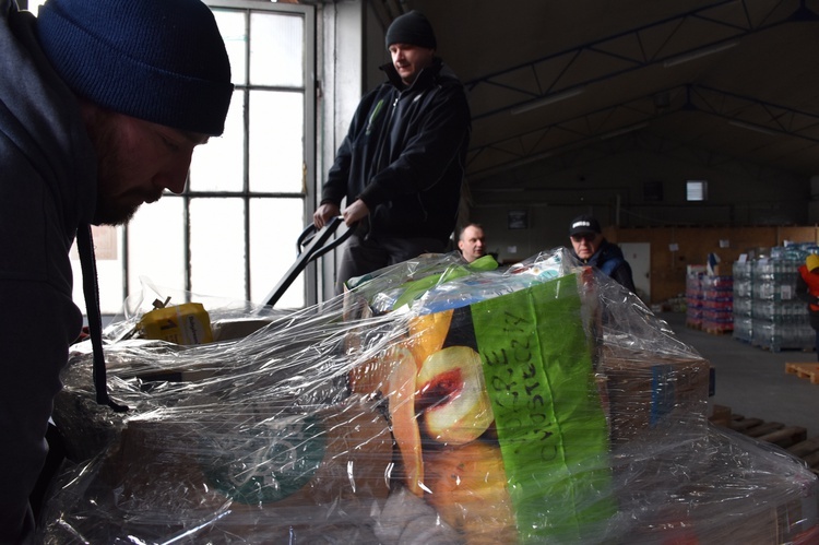 Caritas AG zbiera produkty dla Ukrainy