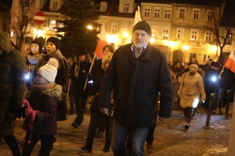 Międzyreligijny marsz i modlitwa o pokój na Ukrainie - w Bielsku-Białej. 