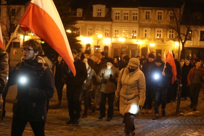 Międzyreligijny marsz i modlitwa o pokój na Ukrainie - w Bielsku-Białej. 