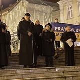Międzyreligijny marsz i modlitwa o pokój na Ukrainie - w Bielsku-Białej. 