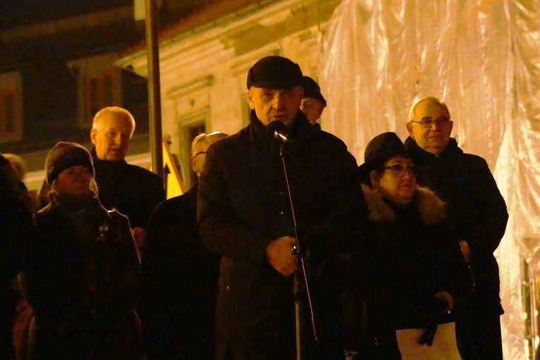 Międzyreligijny marsz i modlitwa o pokój na Ukrainie - w Bielsku-Białej - cz. 2