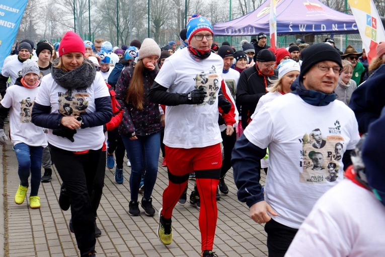 Bieg "Tropem Wilczym" w Świdnicy