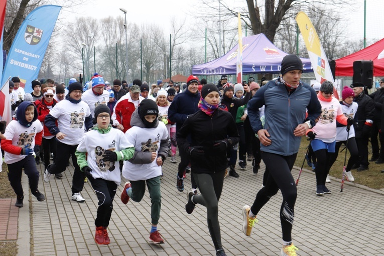 Bieg "Tropem Wilczym" w Świdnicy