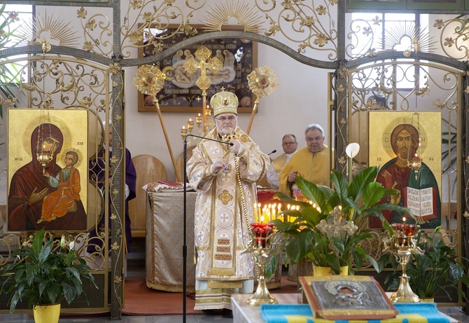 Bp Juszczak w koszalińskiej cerkwi