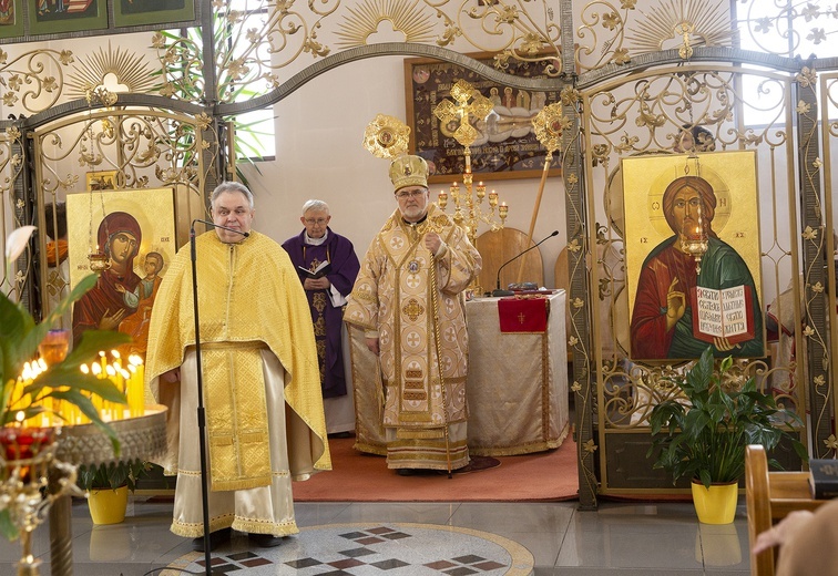 Bp Juszczak w koszalińskiej cerkwi