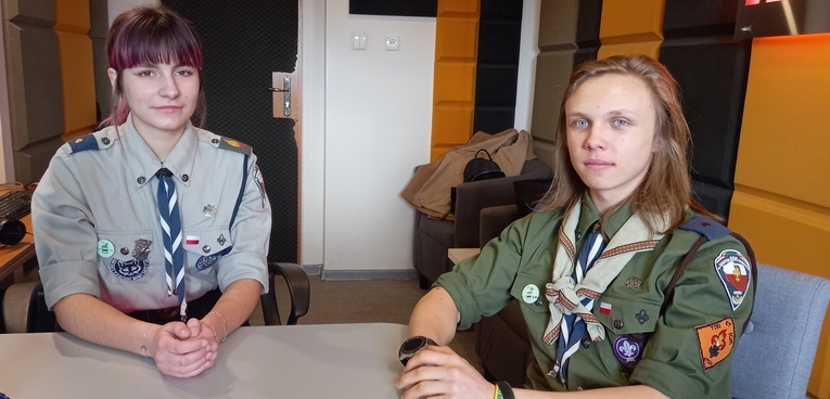 Tarnobrzescy harcerze na granicy