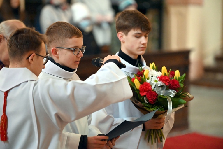 Wprowadzenie ks. Wojciecha Zmysłowskiego na urząd proboszcza