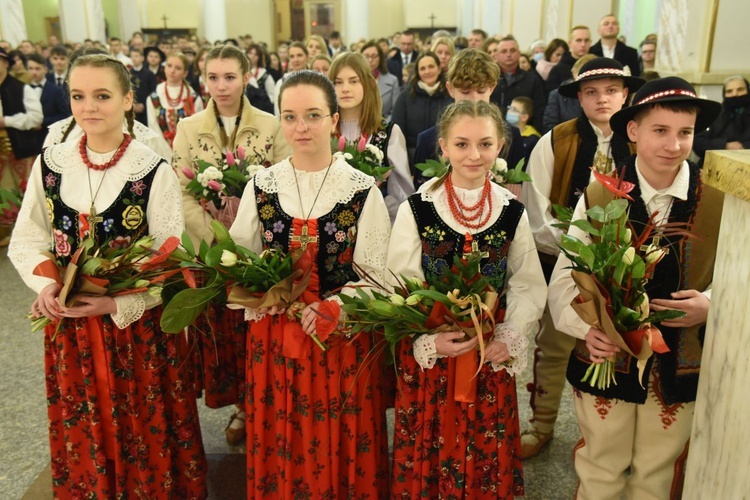 Bierzmowanie w Kamienicy