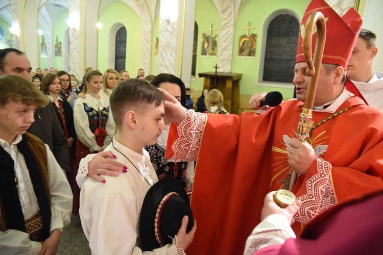 Bierzmowanie w Kamienicy