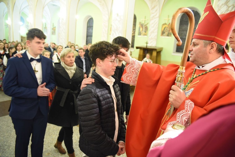 Bierzmowanie w Kamienicy
