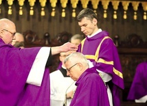 Modlitwa na polsko-niemieckiej granicy.