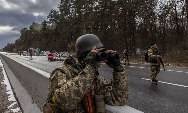 Tempo natarcia spadło, atakowano cywilną infrastrukturę