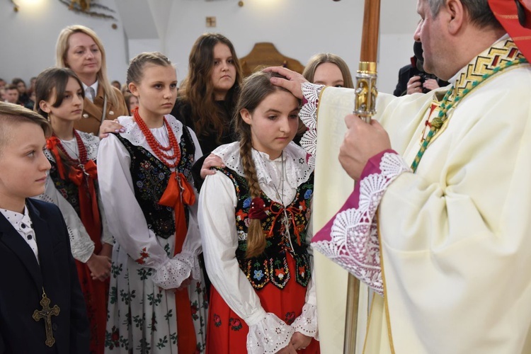 Bierzmowanie w Woli Piskulinej