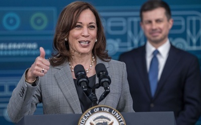 Wiceprezydent USA Kamala Harris przybyła do Polski