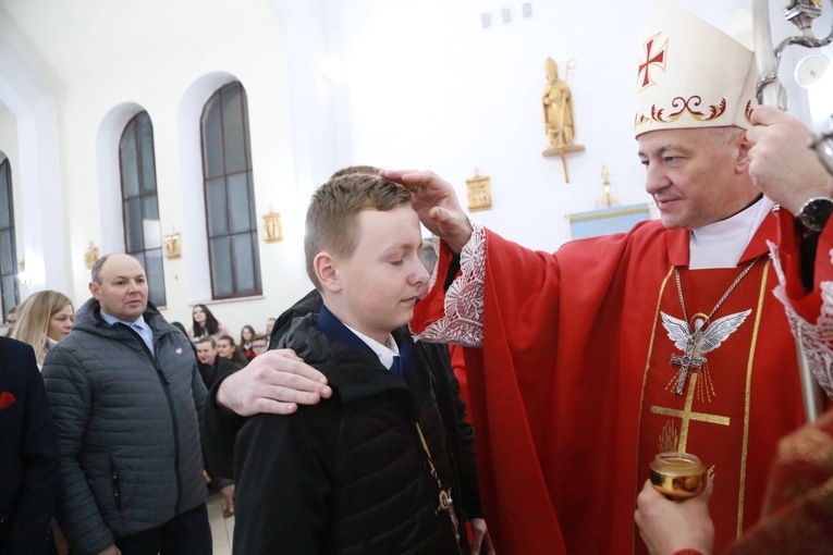 Bierzmowanie w Wojnarowej