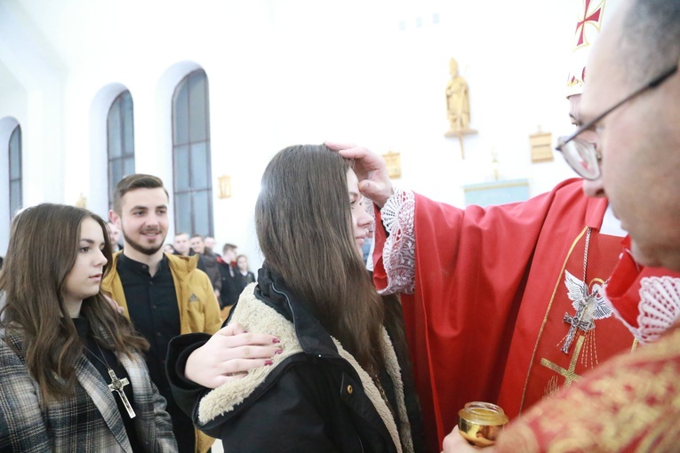 Bierzmowanie w Wojnarowej