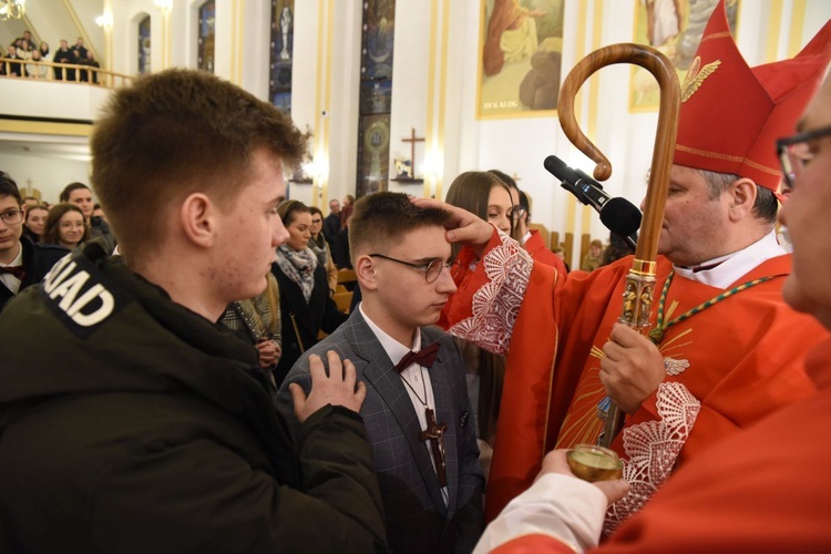 Bierzmowanie w Łukowicy