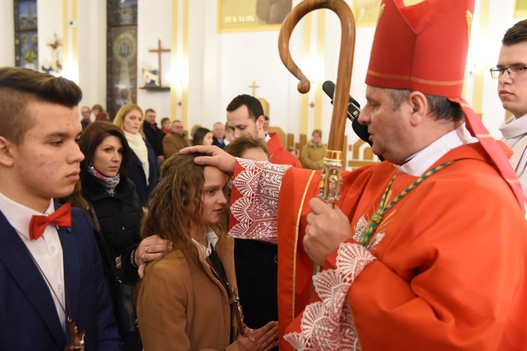 Bierzmowanie w Łukowicy