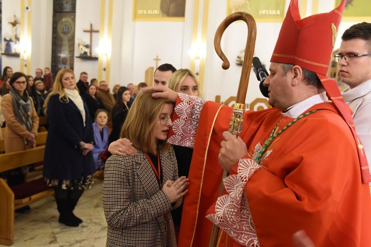 Bierzmowanie w Łukowicy