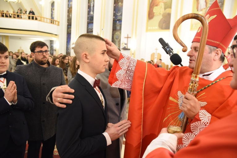 Bierzmowanie w Łukowicy
