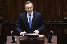 Prezydent Duda przed Zgromadzeniem Narodowym: Dla Polski równie ważna jest obecność w NATO, jak i Unii Europejskiej. To polska racja stanu