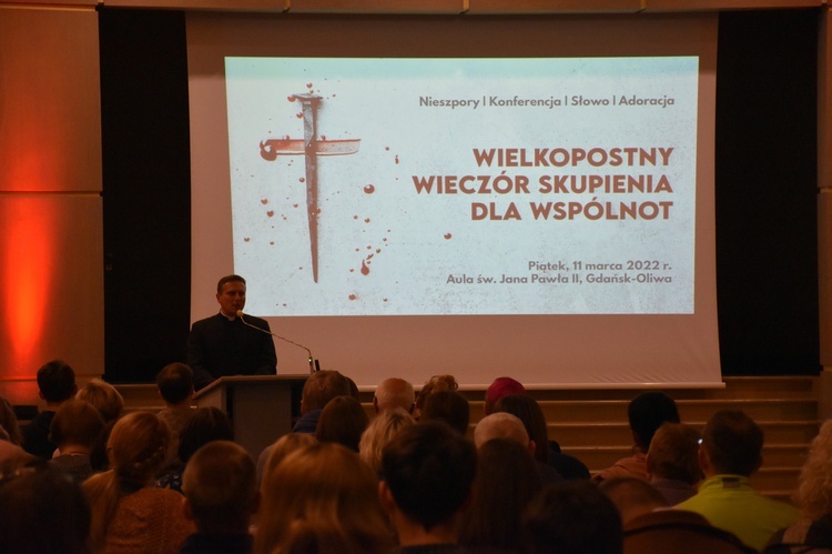 Wieczór skupienia dla wspólnot archidiecezji gdańskiej