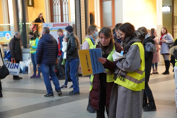 Na Dworcu Głównym PKP we Wrocławiu