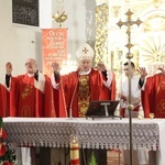 Książnice. Poświęcenie odnowionej drogi krzyżowej i bierzmowanie