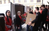 Młodzi z żywieckiej budowlanki z pomocą dla Ukrainy