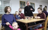 Wspólna modlitwa i spotkanie Ukraińców w parafii w Leśnej