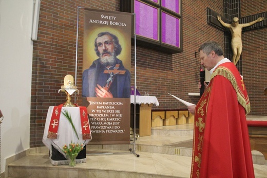 Relikwie św. Andrzeja Boboli na bielskim os. Polskich Skrzydeł 