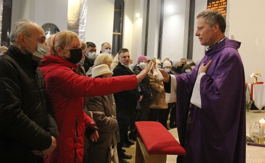 Relikwie św. Andrzeja Boboli na bielskim os. Polskich Skrzydeł 