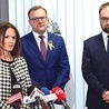 Od lewej: Katarzyna Kalinowska, Radosław Witkowski, Mateusz Tyczyński.