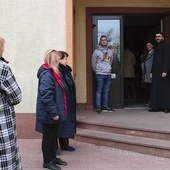 Kobiety znalazły schronienie w budynku Duszpasterstwa Akademickiego. 