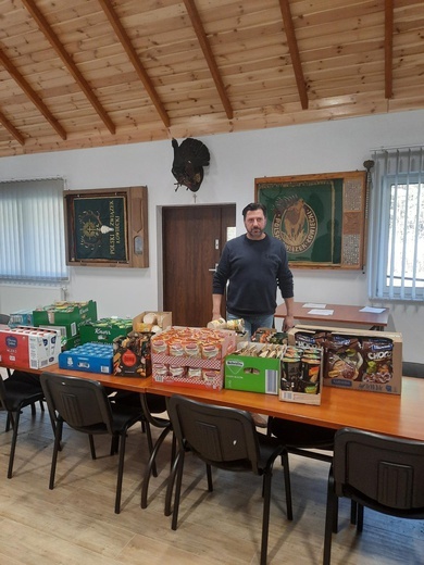 Pomoc tarnowskich myśliwych dla Ukrainy