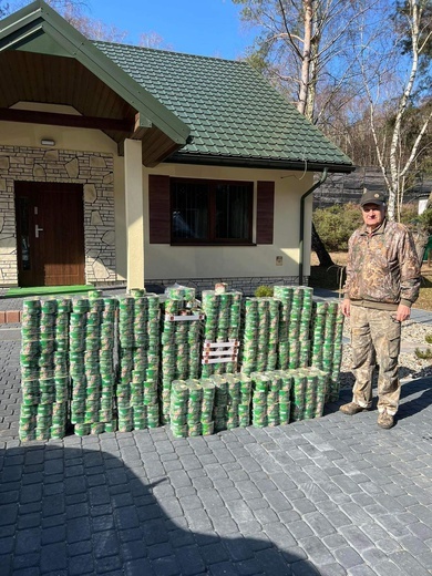 Pomoc tarnowskich myśliwych dla Ukrainy