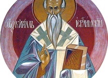 Święty Cyryl był biskupem Jerozolimy.