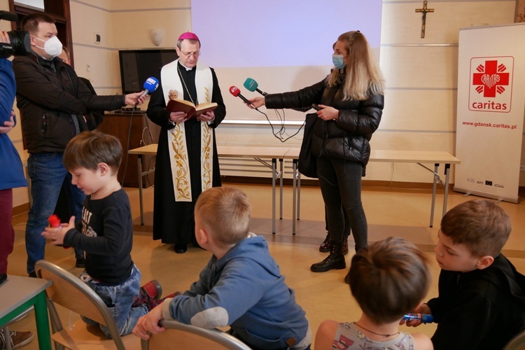 Otwarcie świetlicy Caritas dla dzieci z Ukrainy