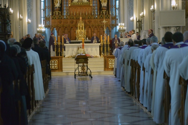 Pogrzeb śp. bp. Adama Odzimka