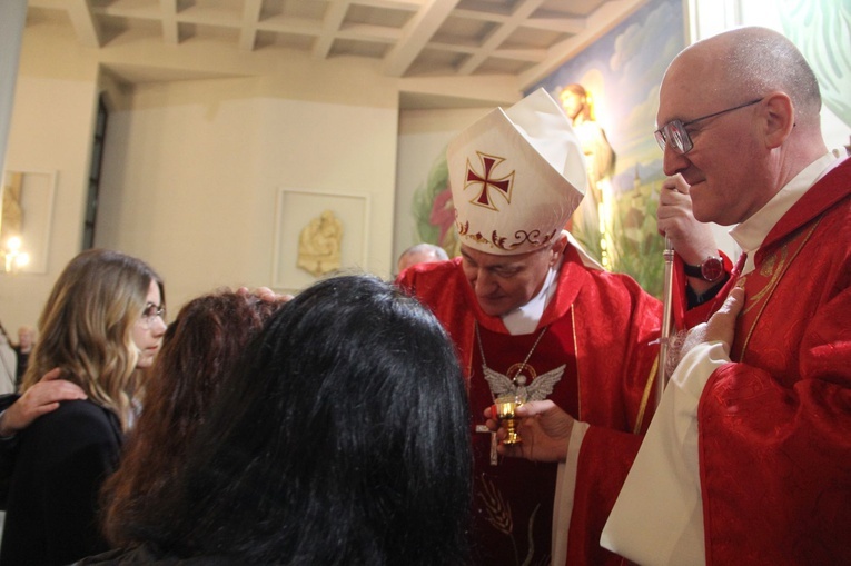 Bierzmowanie w parafii pw. Trójcy Przenajświętszej w Mielcu 2022