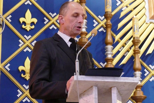 Erygowanie drogi krzyżowej na Zasolu Bielańskim