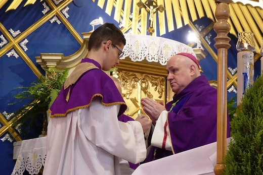 Erygowanie drogi krzyżowej na Zasolu Bielańskim