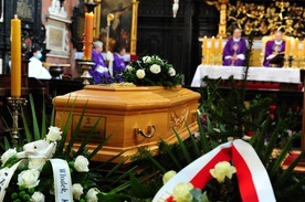 Pogrzeb Zofii Gołubiew