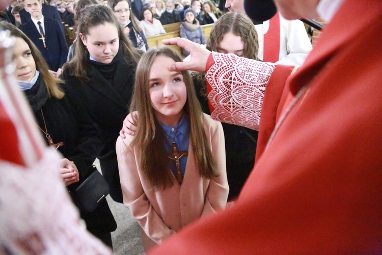 Bierzmowanie u Matki Bożej w Mielcu